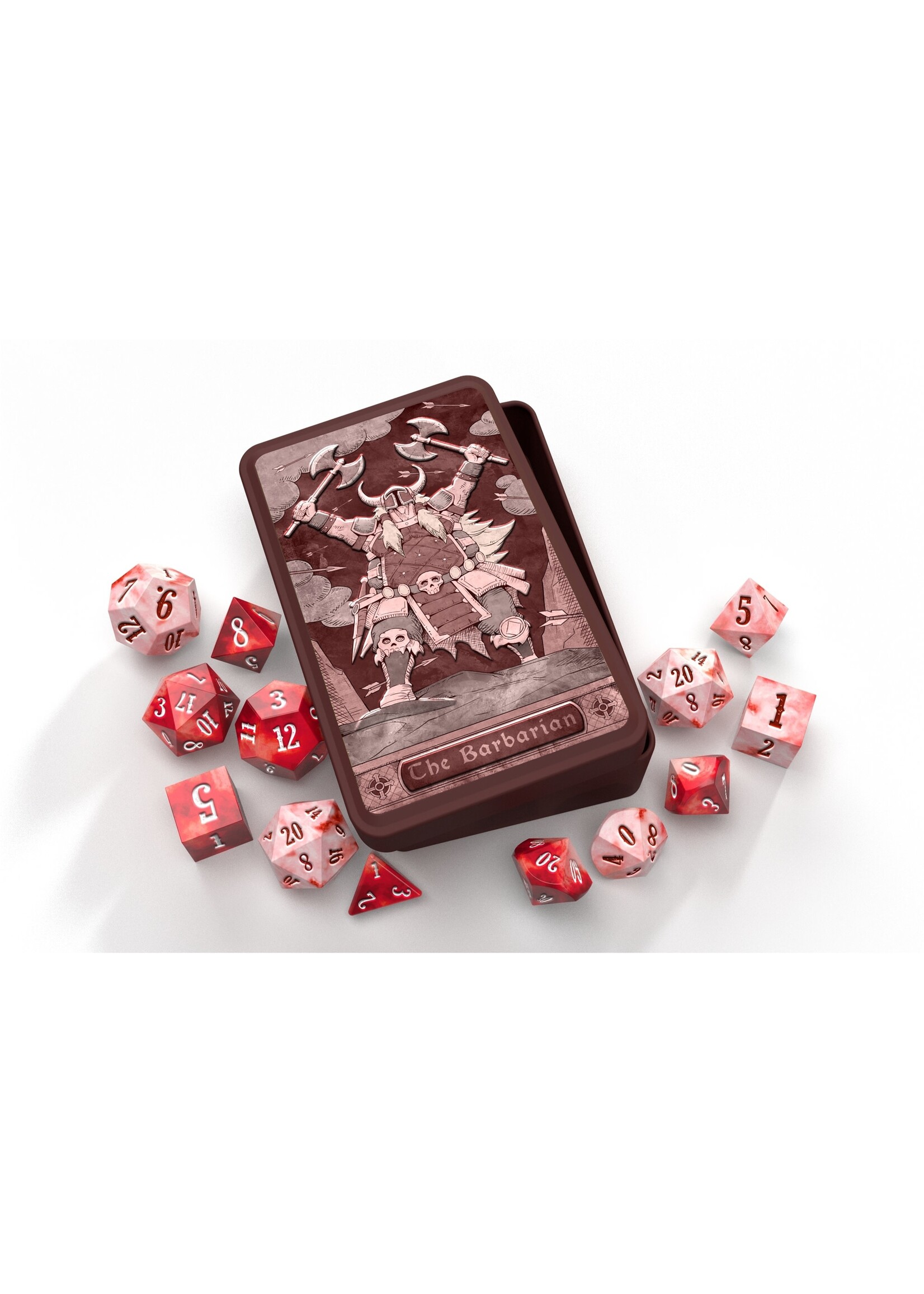Beadle & Grimms Dice RPG BNG13pc Barbarian