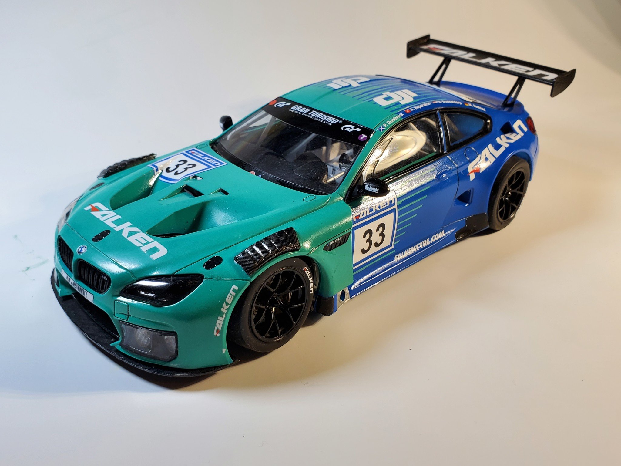 Team Falken BMW M6 gt3 - by Robert Gurski - CompuSoft & The Game Store