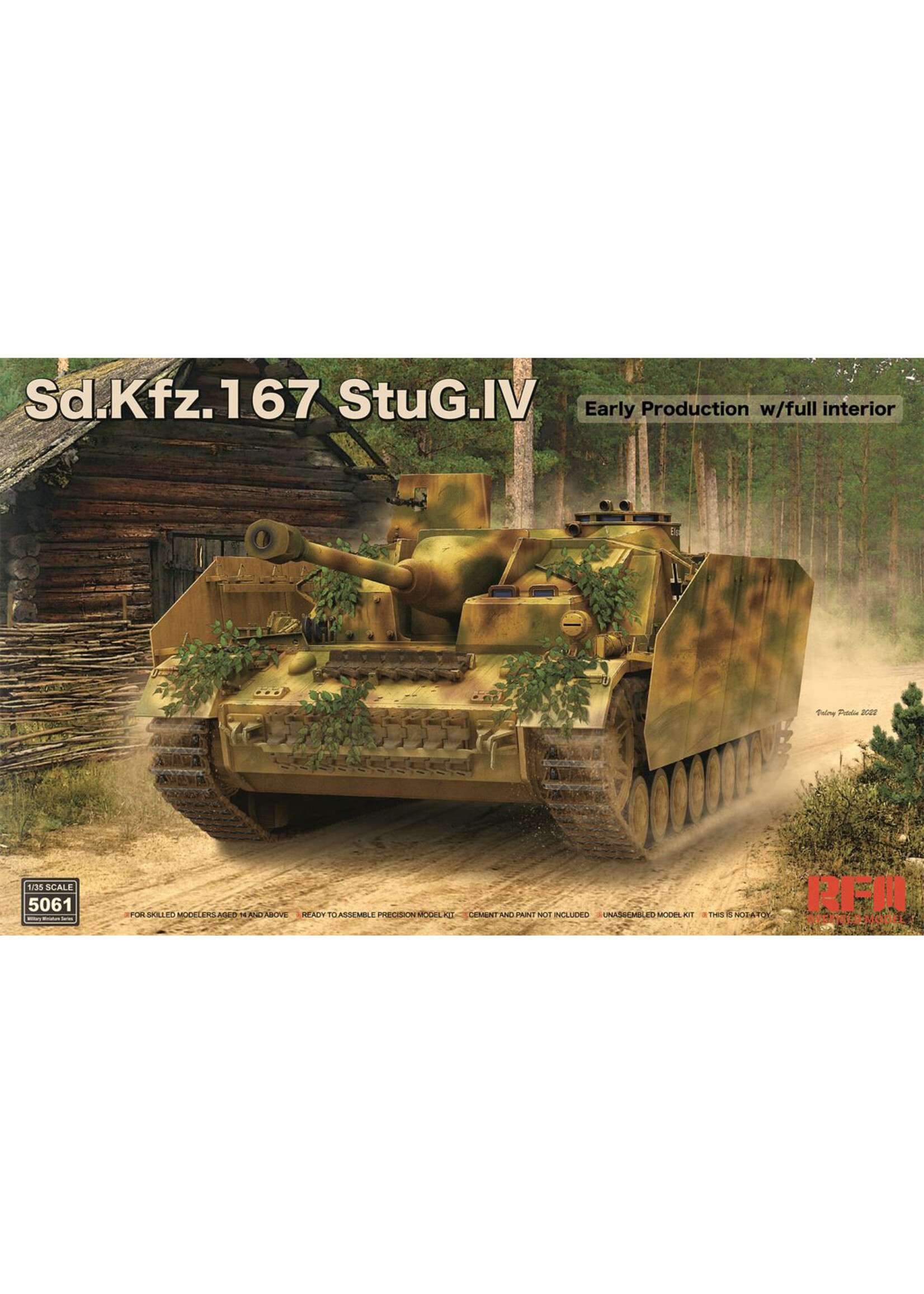Rye Field Model ***RFMRM5061 Sd.Kfz.167 Stug.IV Early Production (1/35)