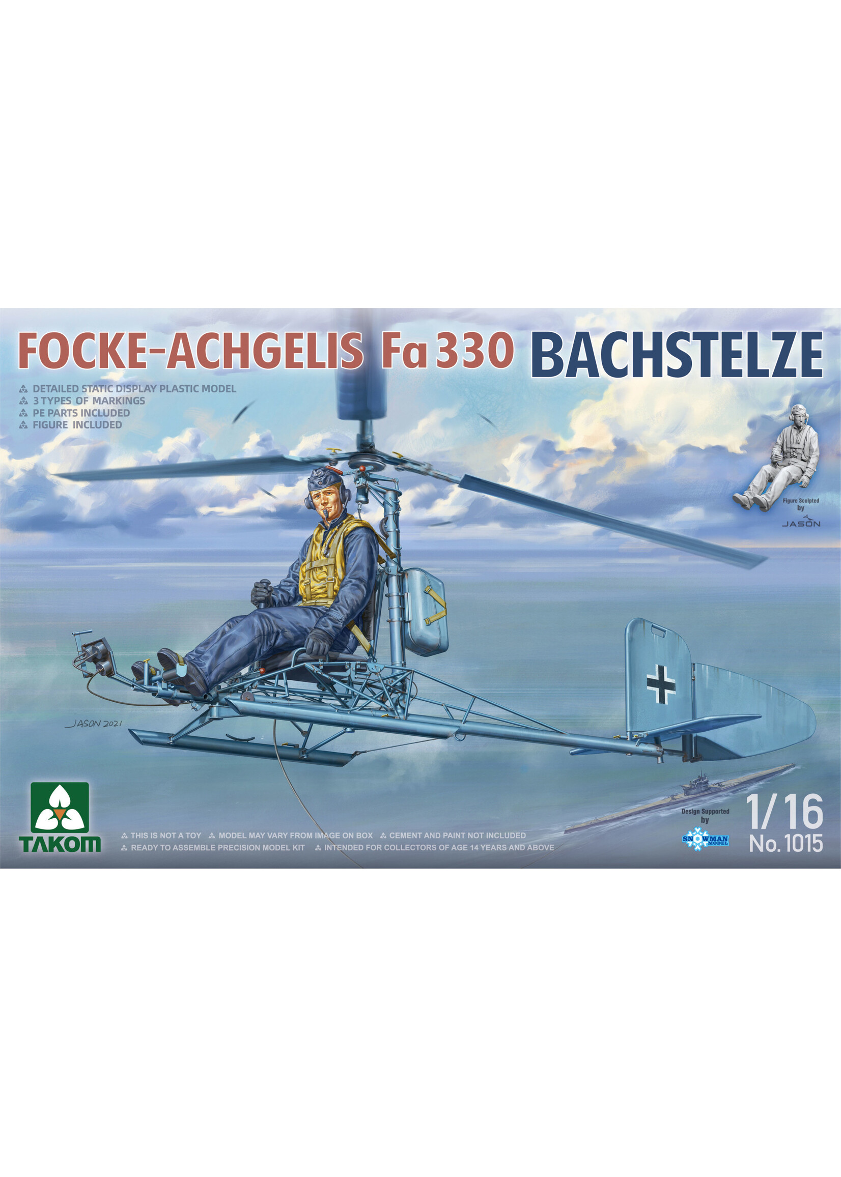 Takom ***zTAK1015 Focke-Achgelis Fa 33 Bachstelze (1/16)