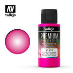 Vallejo VAL62075 Premium Airbrush Color Candy Magenta (60ml)