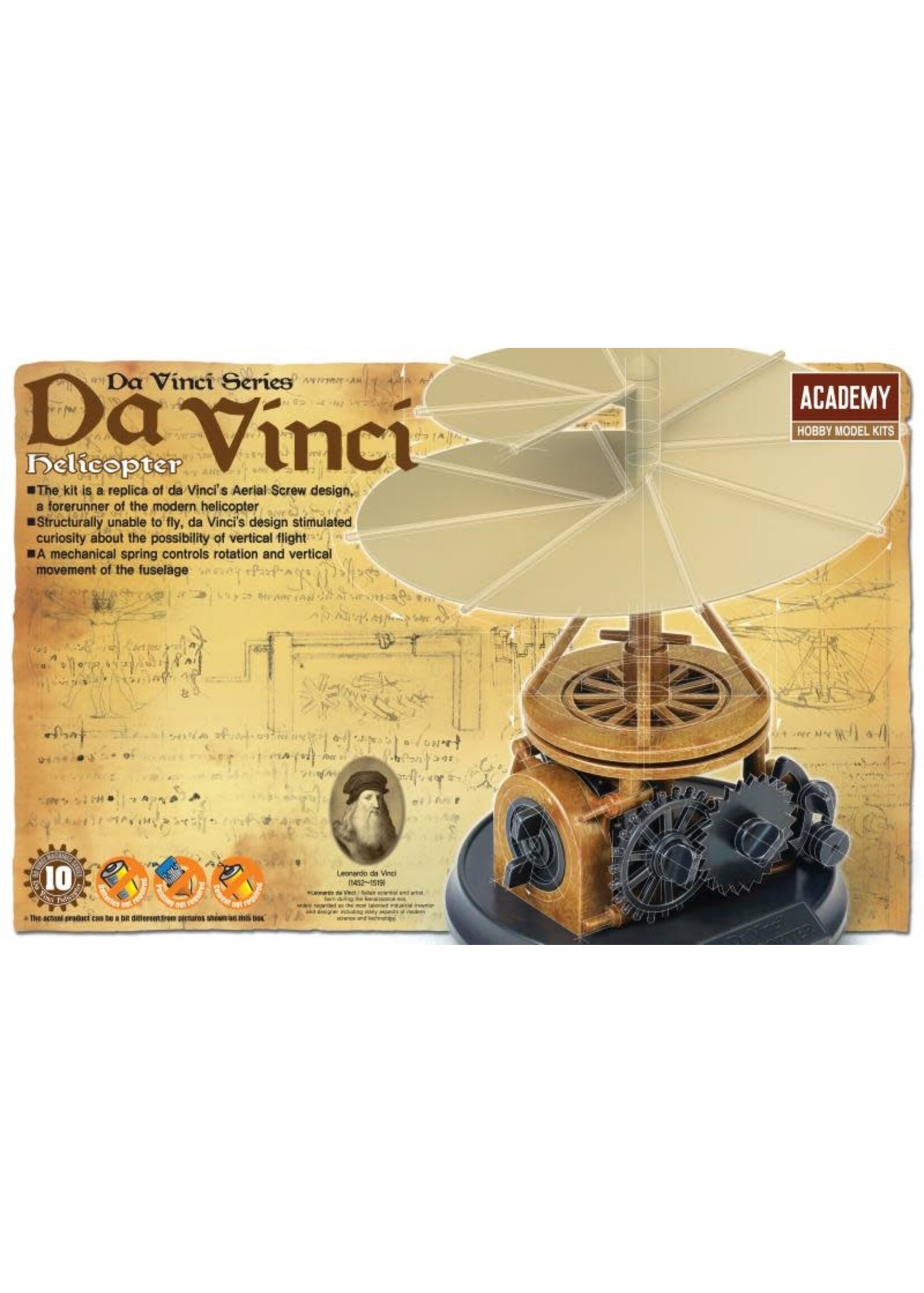 Academy ACA18159 DaVinci Helicopter