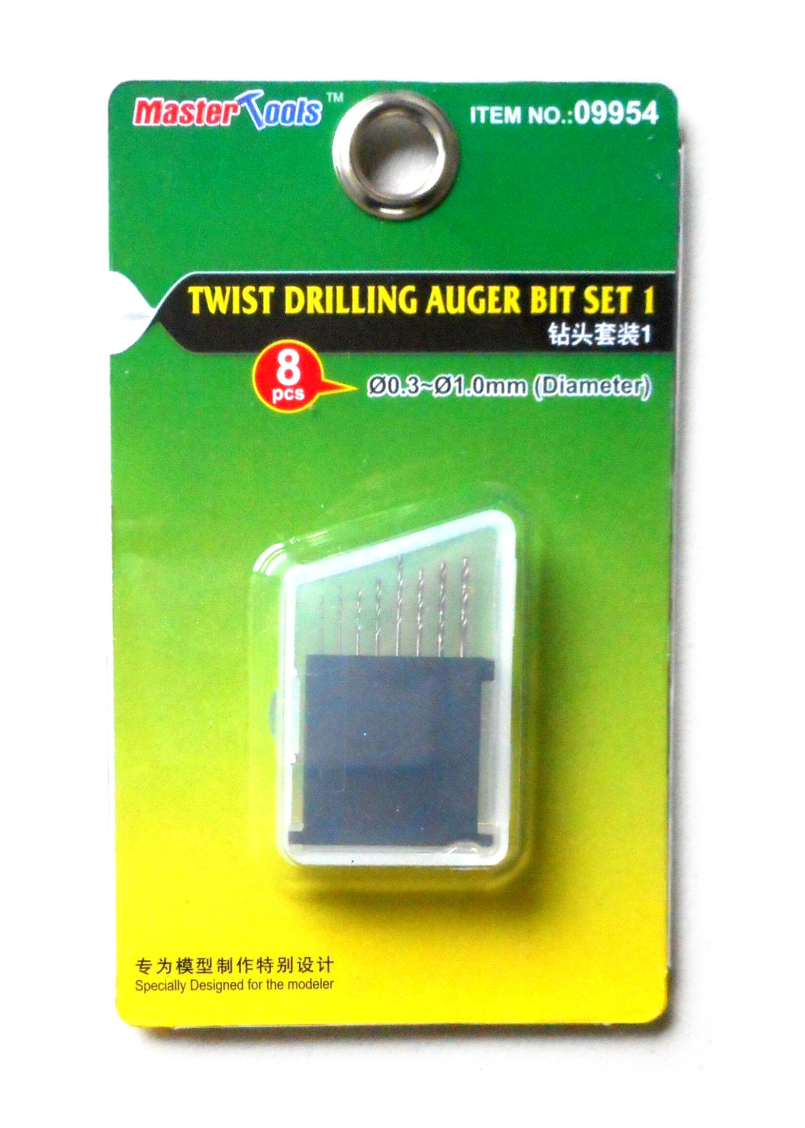 Master Tools MT09954 Twist Drilling Auger Bit set 1