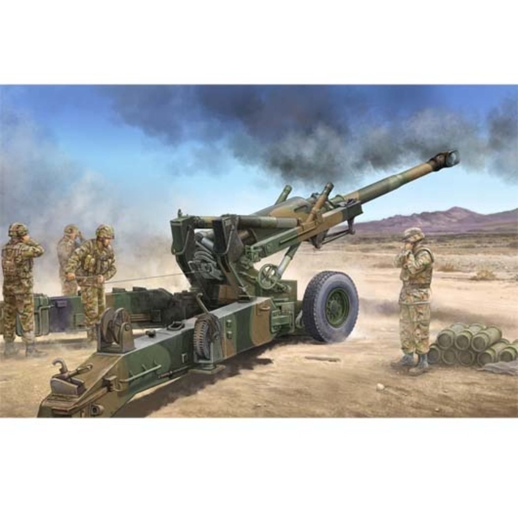 Trumpeter TRU02306 US M198 155mm Medium Towed Howitzer Early (1/35)