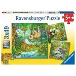 Ravensburger RAV05180 Jungle Fun (Puzzle3x49pc)