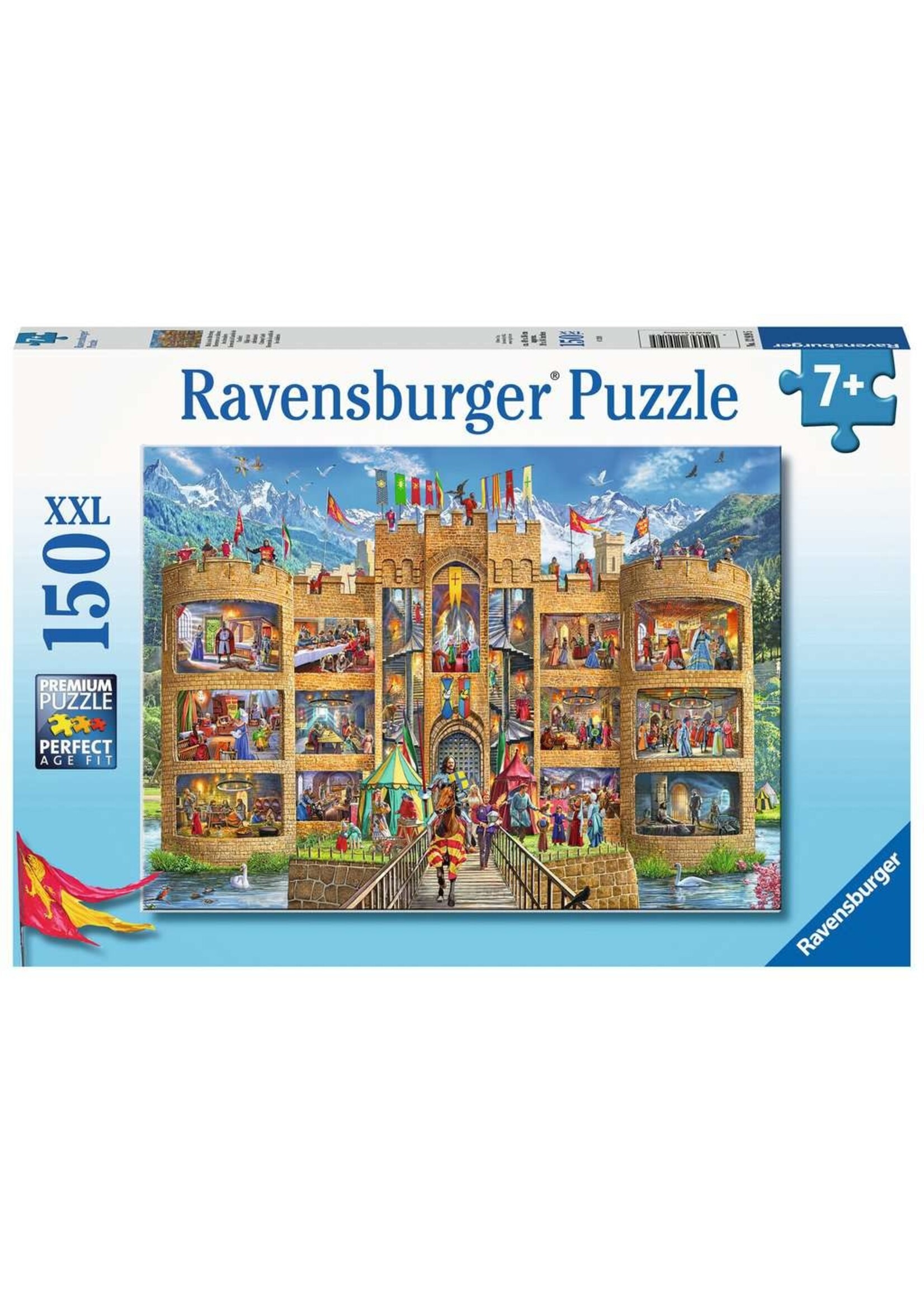 Ravensburger RAV12919 Castle Cutaway (Puzzle150)
