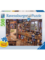 Ravensburger RAV14859 Dad's Shed (Puzzle500)