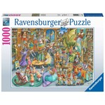 Ravensburger RAV12000489 Midnight at the Library (Puzzle1000)