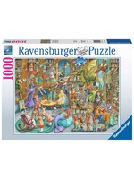 Ravensburger RAV12000489 Midnight at the Library (Puzzle1000)