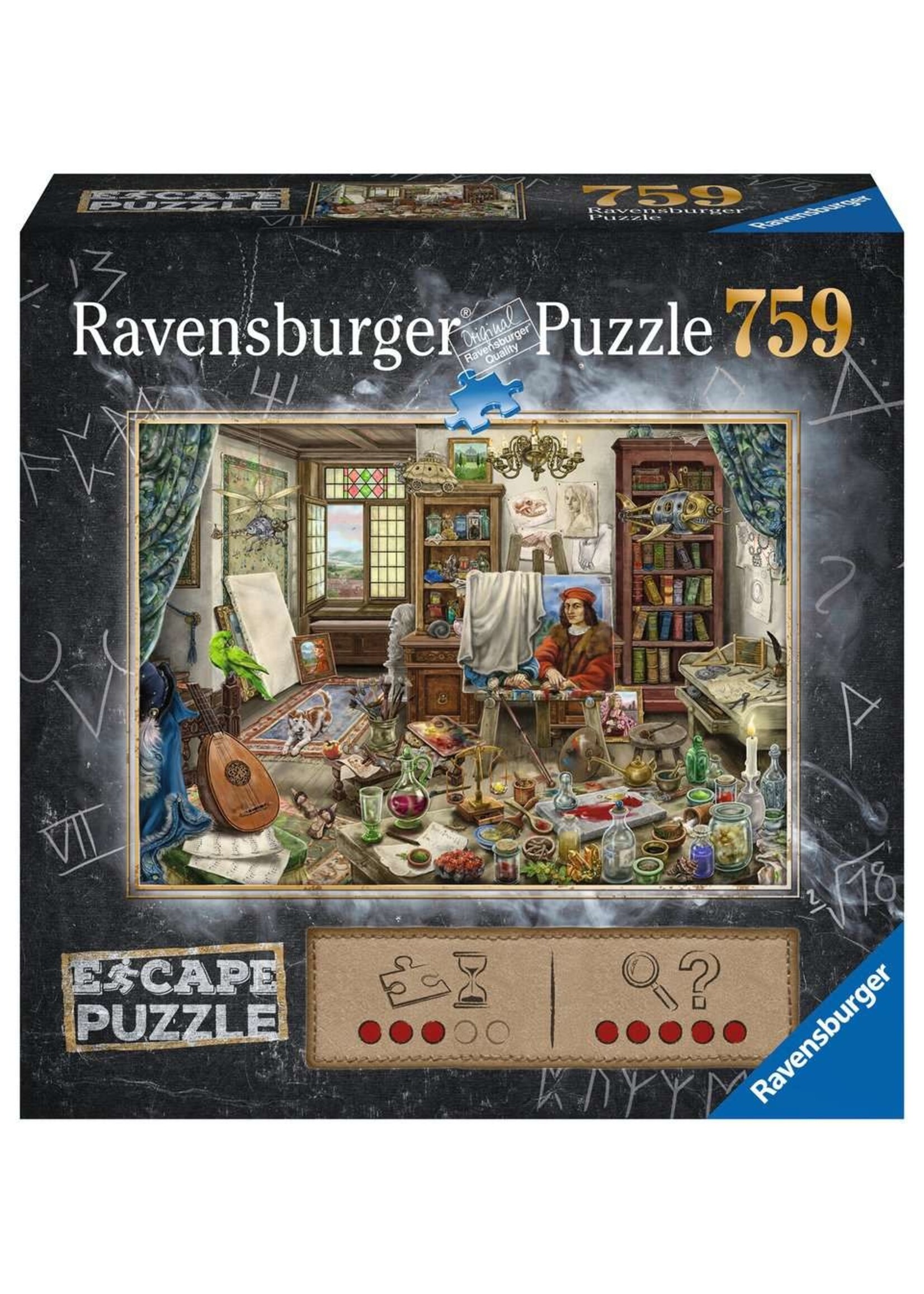 Ravensburger RAV16843 Escape Puzzle The Artists Studio (Puzzle759)