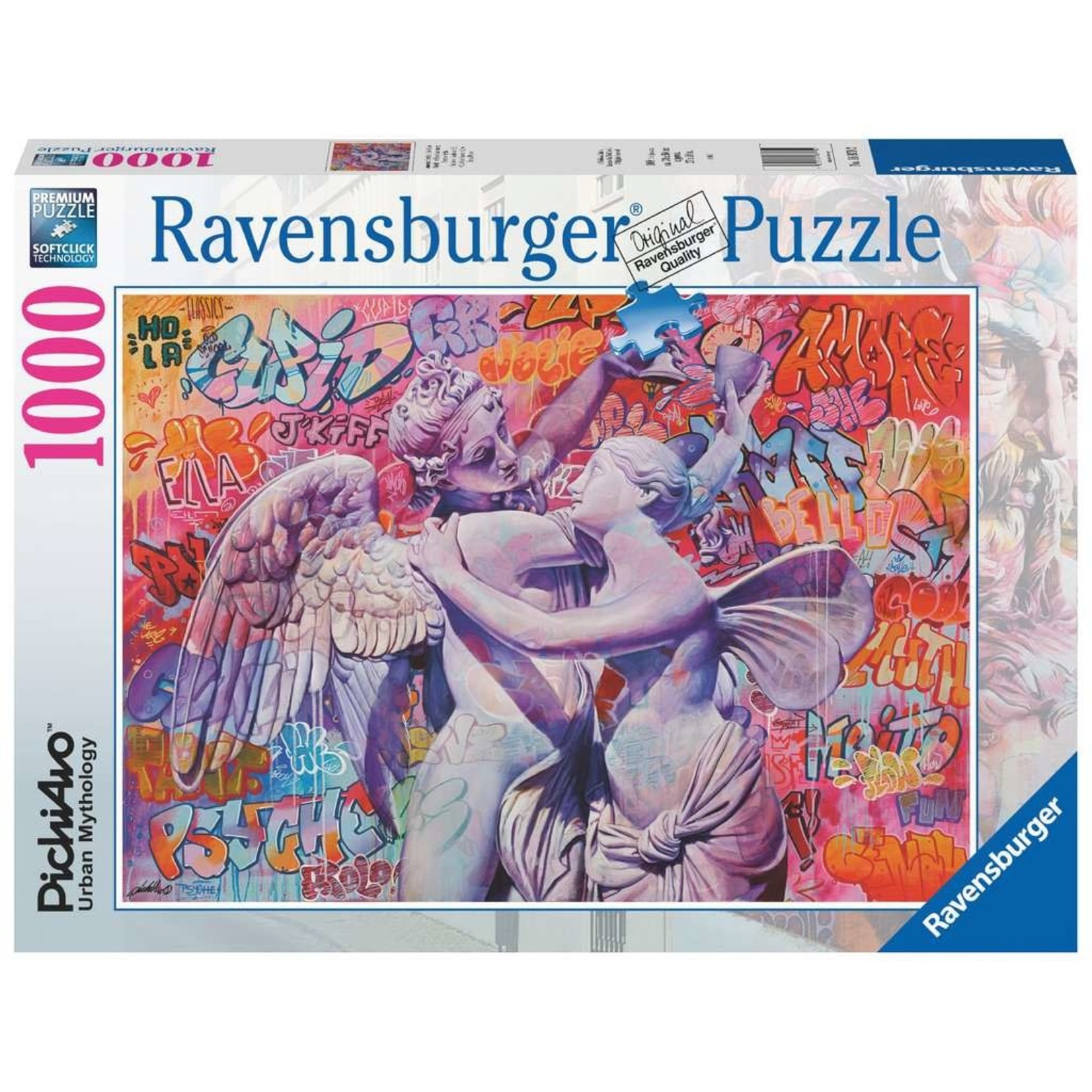 Ravensburger RAV16970 Cupid and Psyche in Love (Puzzle1000)
