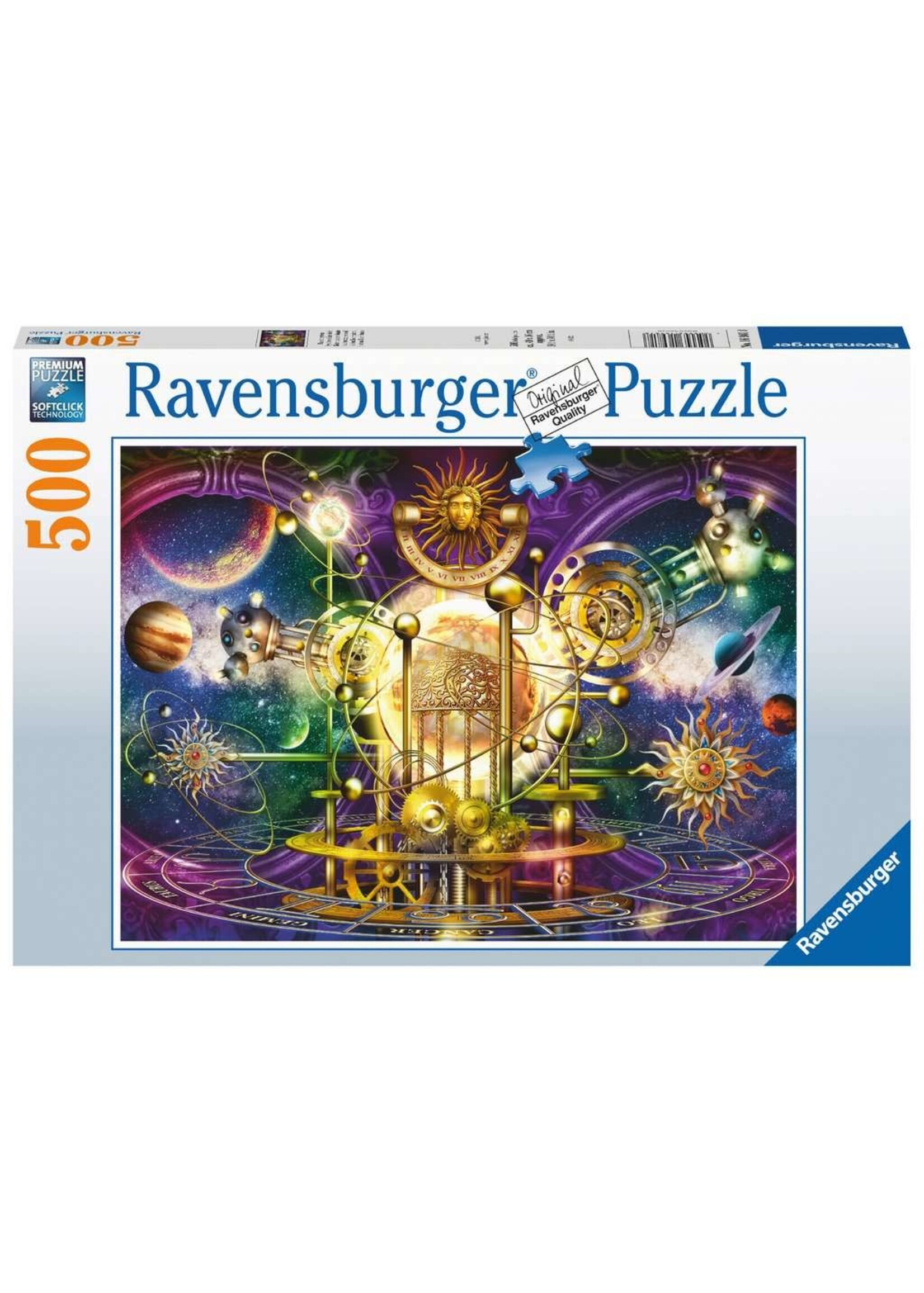 Ravensburger RAV12000236 Golden Solar System (Puzzle500)