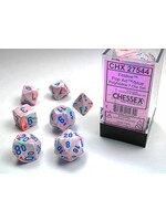 Chessex Dice RPG 27544 7pc Festive Pop-Art/Blue