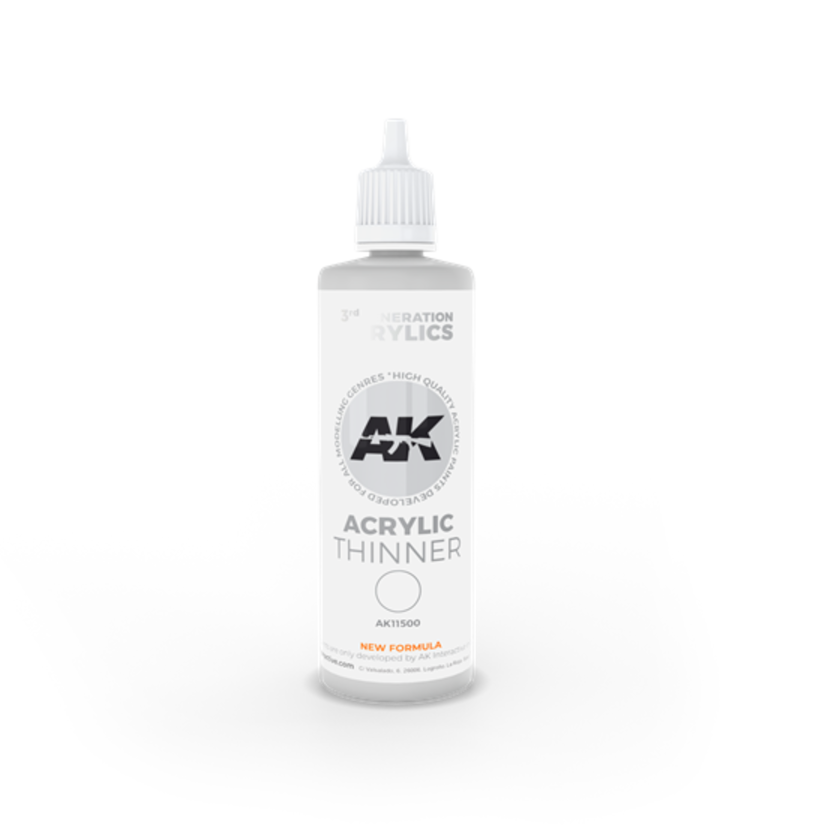 AK Interactive AK-11500 3G Thinner (100ml)