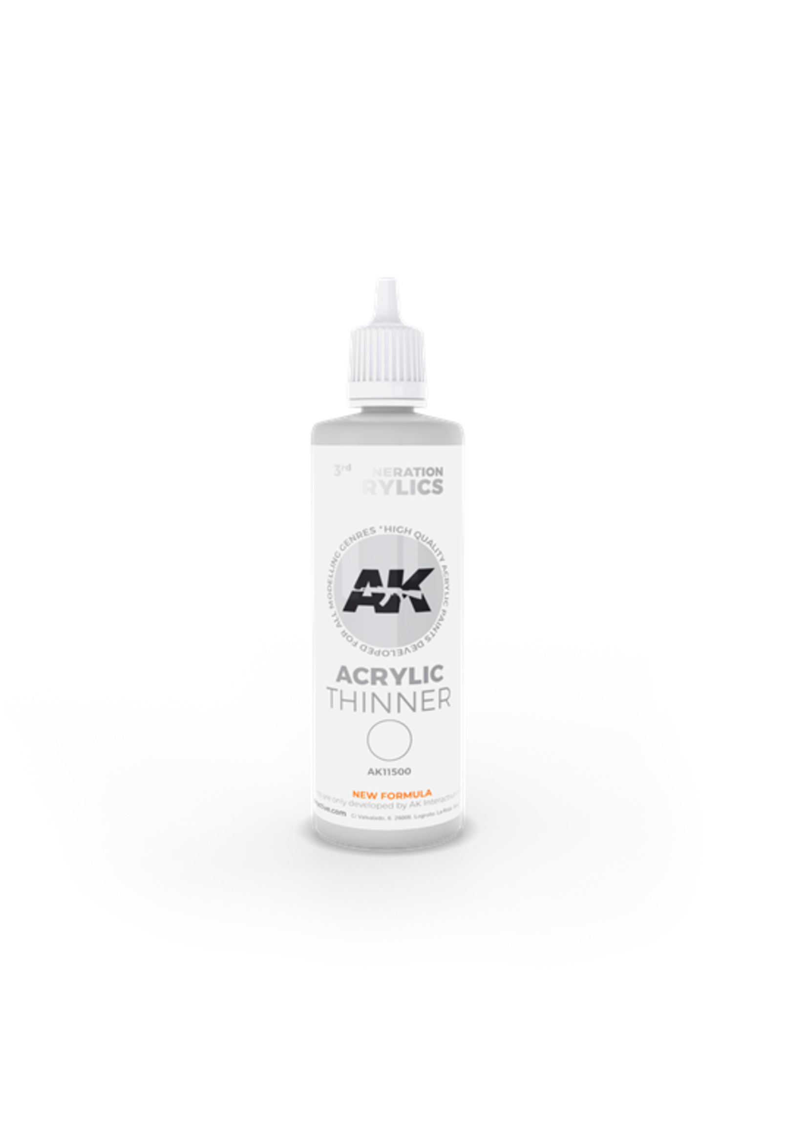 AK Interactive AK-11500 3G Thinner (100ml)