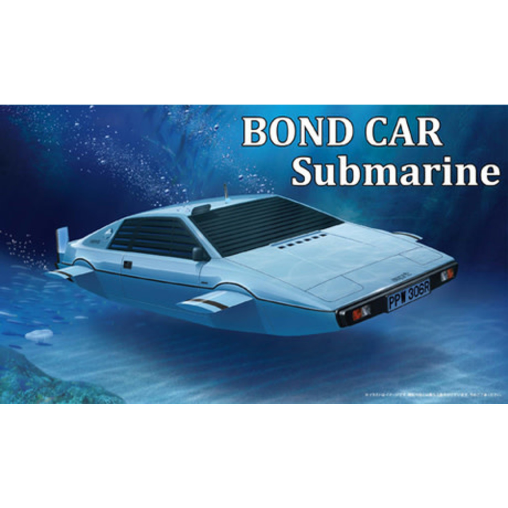 Fujimi FUJMI091921 Lotus Esprit James Bond Car Submarine (1/24)