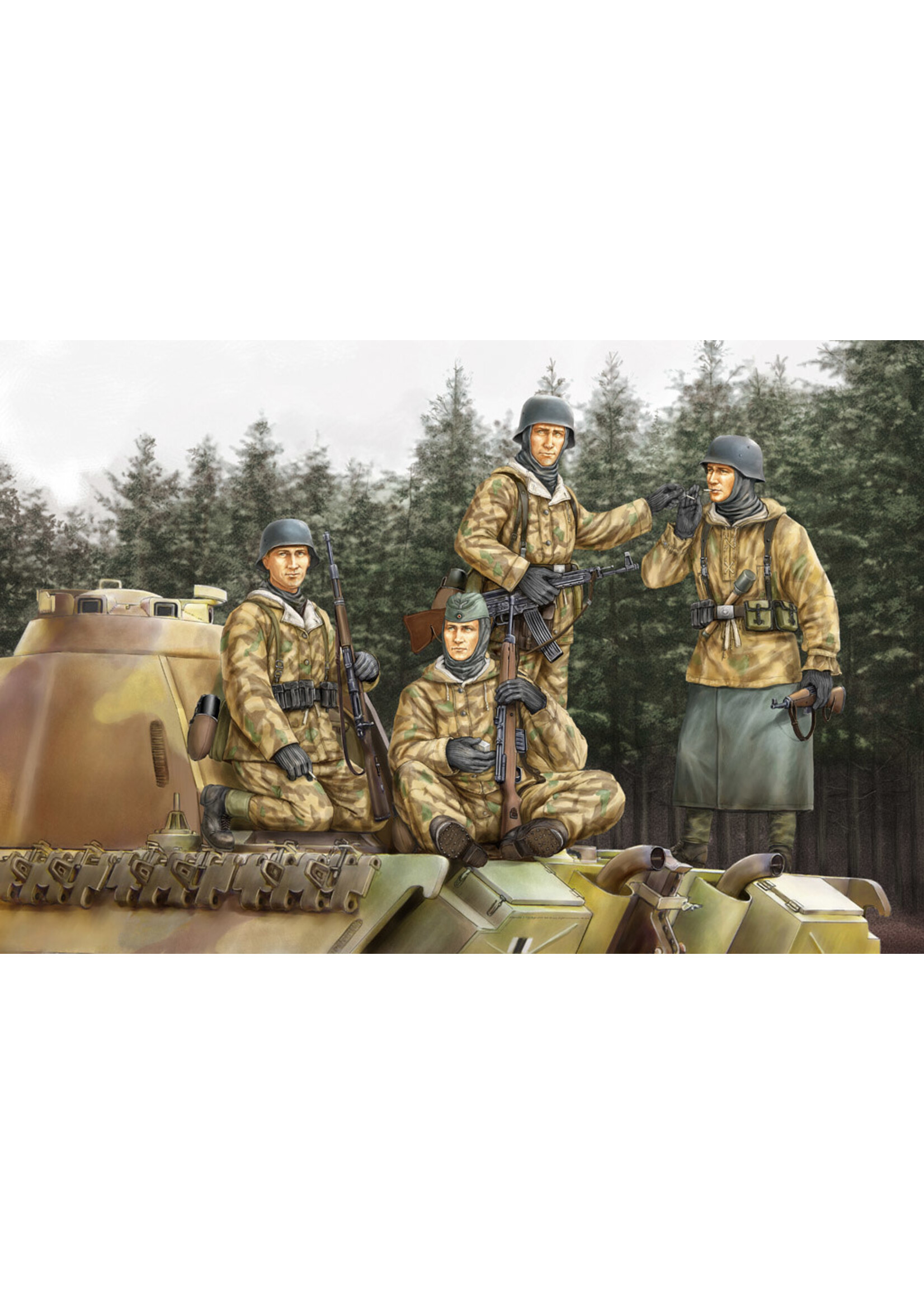 Hobby Boss ***HBOSS84404 German Panzer Grenadiers Volume 1 (1/35)