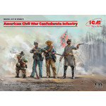 ICM ICM35021 American Civil War Confederate Infantry (1/35)