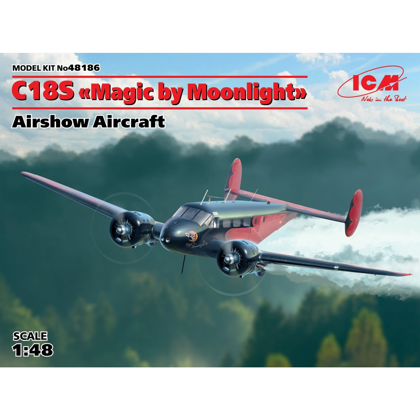 ICM ICM48186 C18S Magic By Moonlight Airshow Aircraft (1/48)