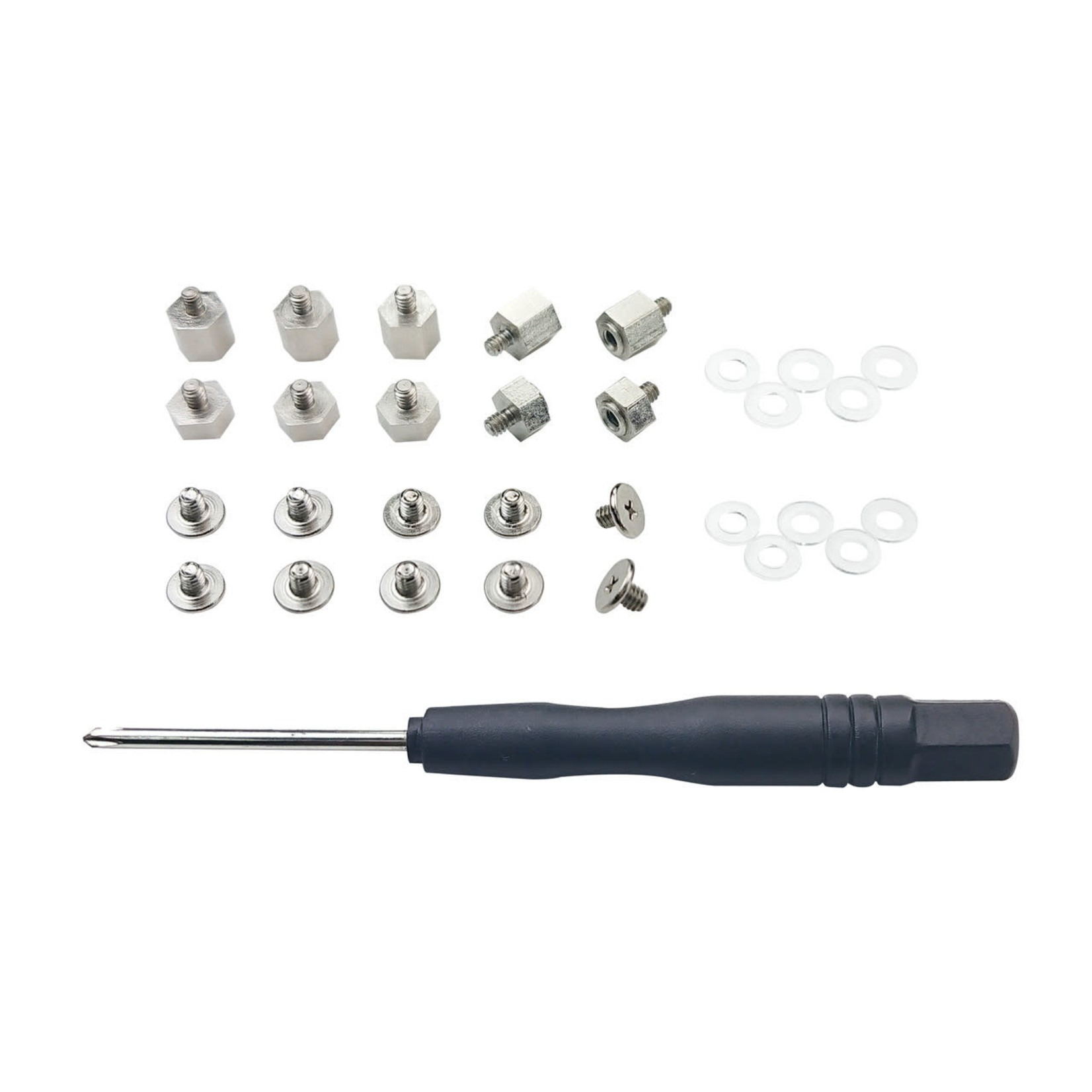 Micro Connectors Micro Connectors M.2 SSD Mounting Screws Kit for Asus Motherboards