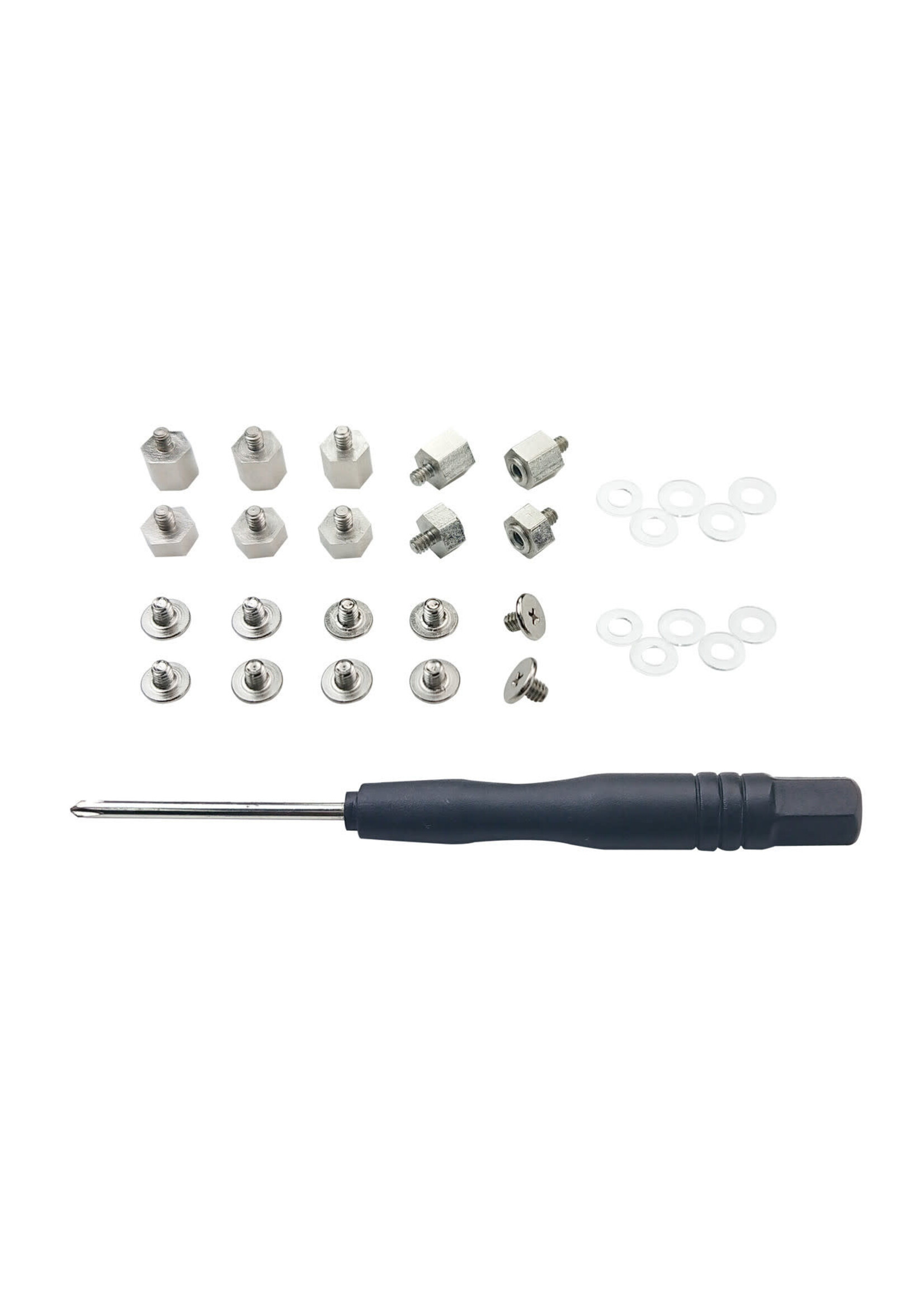 Micro Connectors Micro Connectors M.2 SSD Mounting Screws Kit for Asus Motherboards