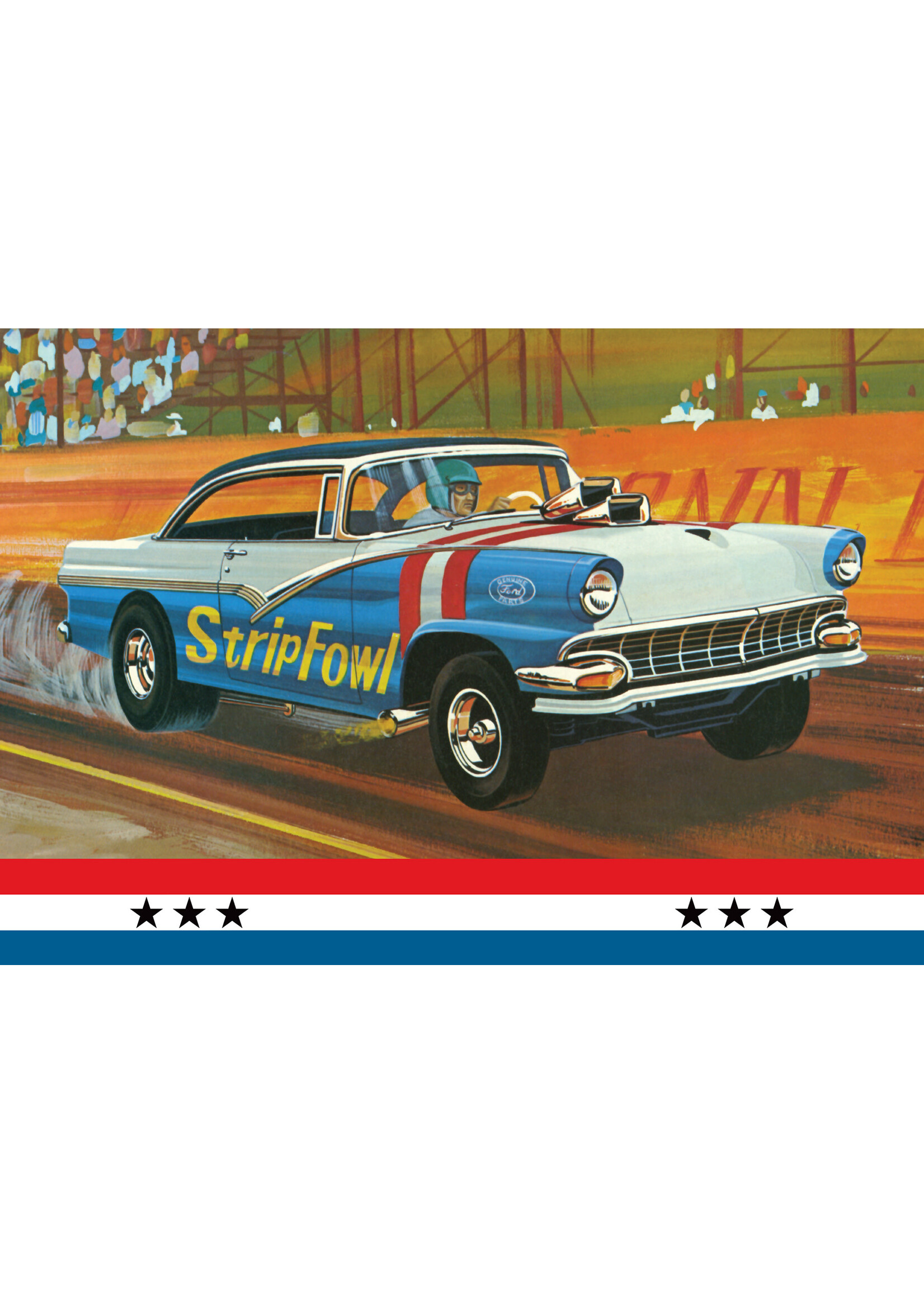 AMT ***AMT1308 1956 Ford Victoria Hardtop (1/25)