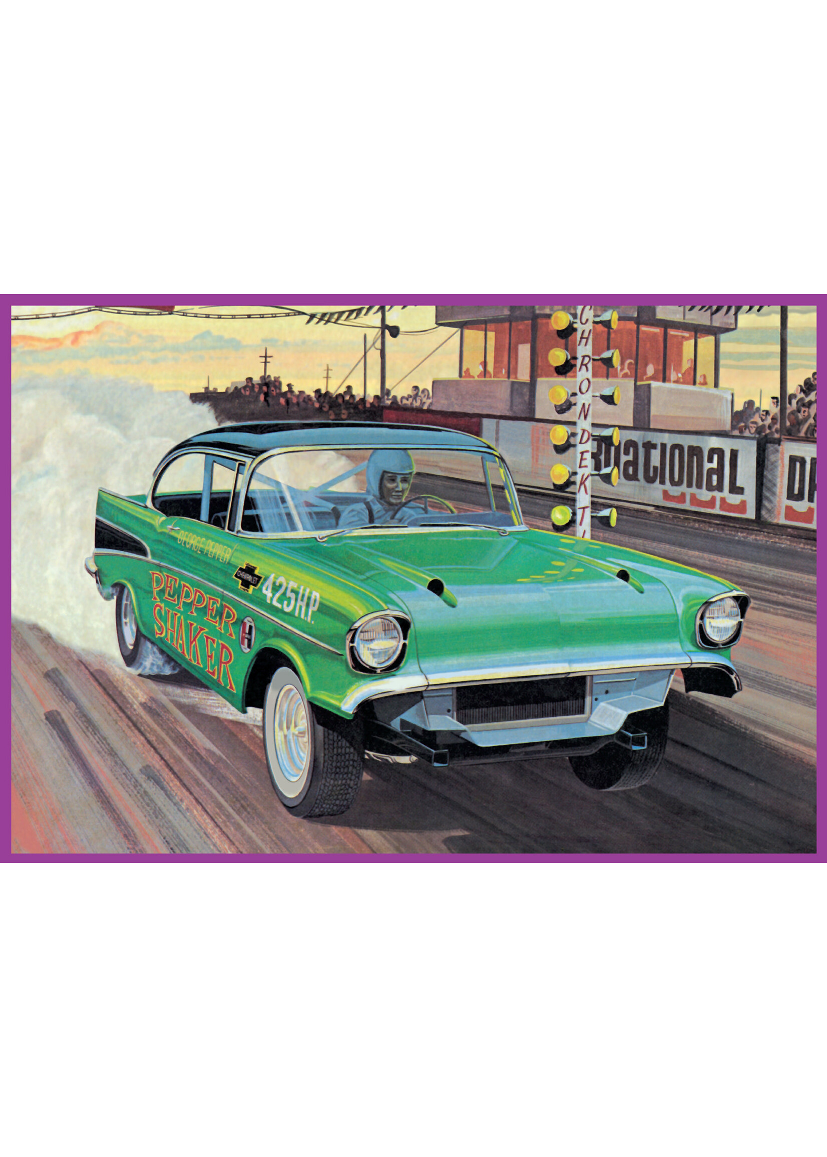 AMT ***AMT1360 1957 Chevy Bel Air Pepper Shaker Silent Box (1/25)
