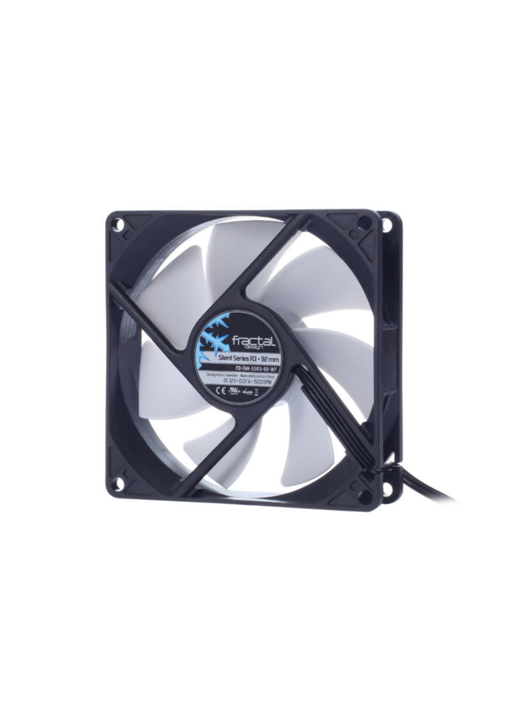 Fractal Design **Fractal Design Silent Series R3 92mm Fan (White)