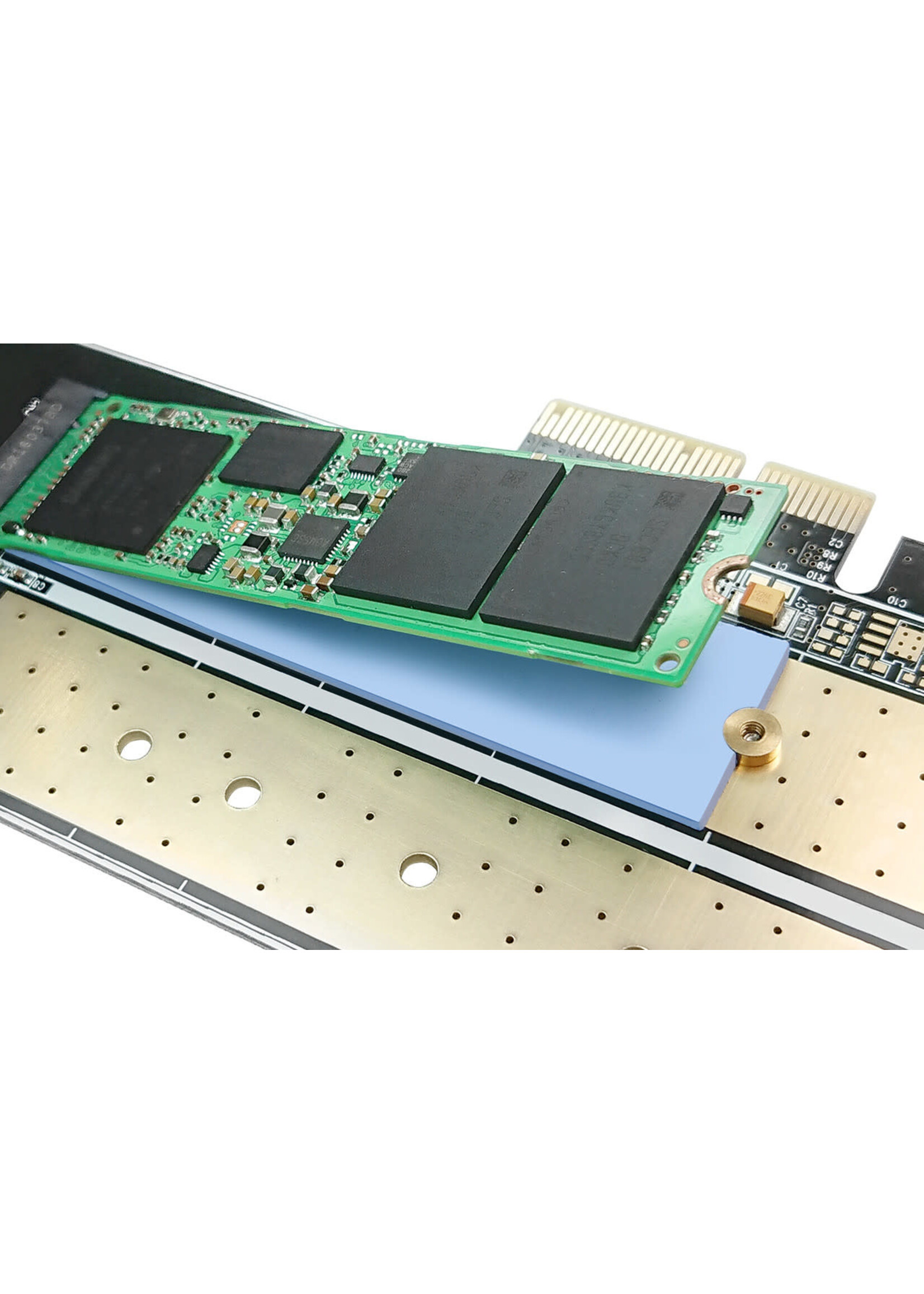 Micro Connectors Micro Connectors NGFFM2-TP2280 Thermal Pad for M.2 SSD