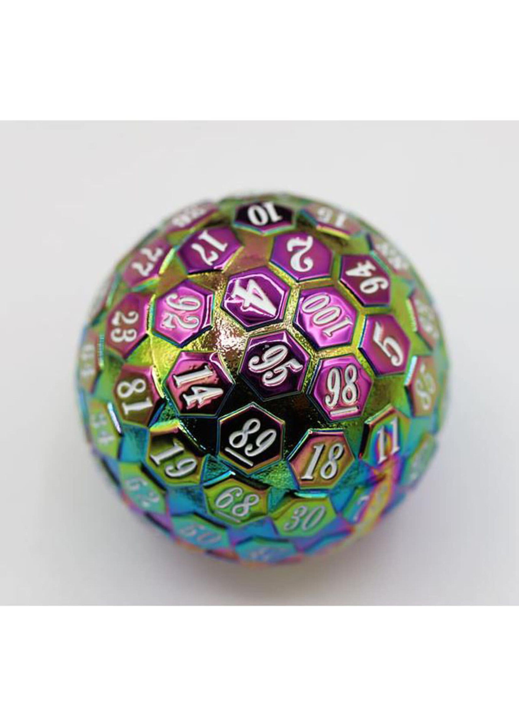 Foam Brain Games ***Dice 45mm FBG5021 1pc Metal D100 Burnt Opal