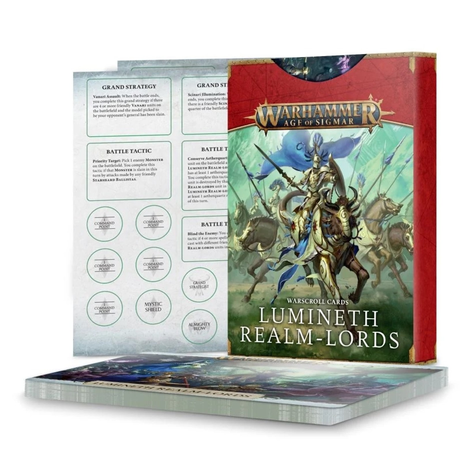 Warscroll Cards Lumineth Realm Lords 2022