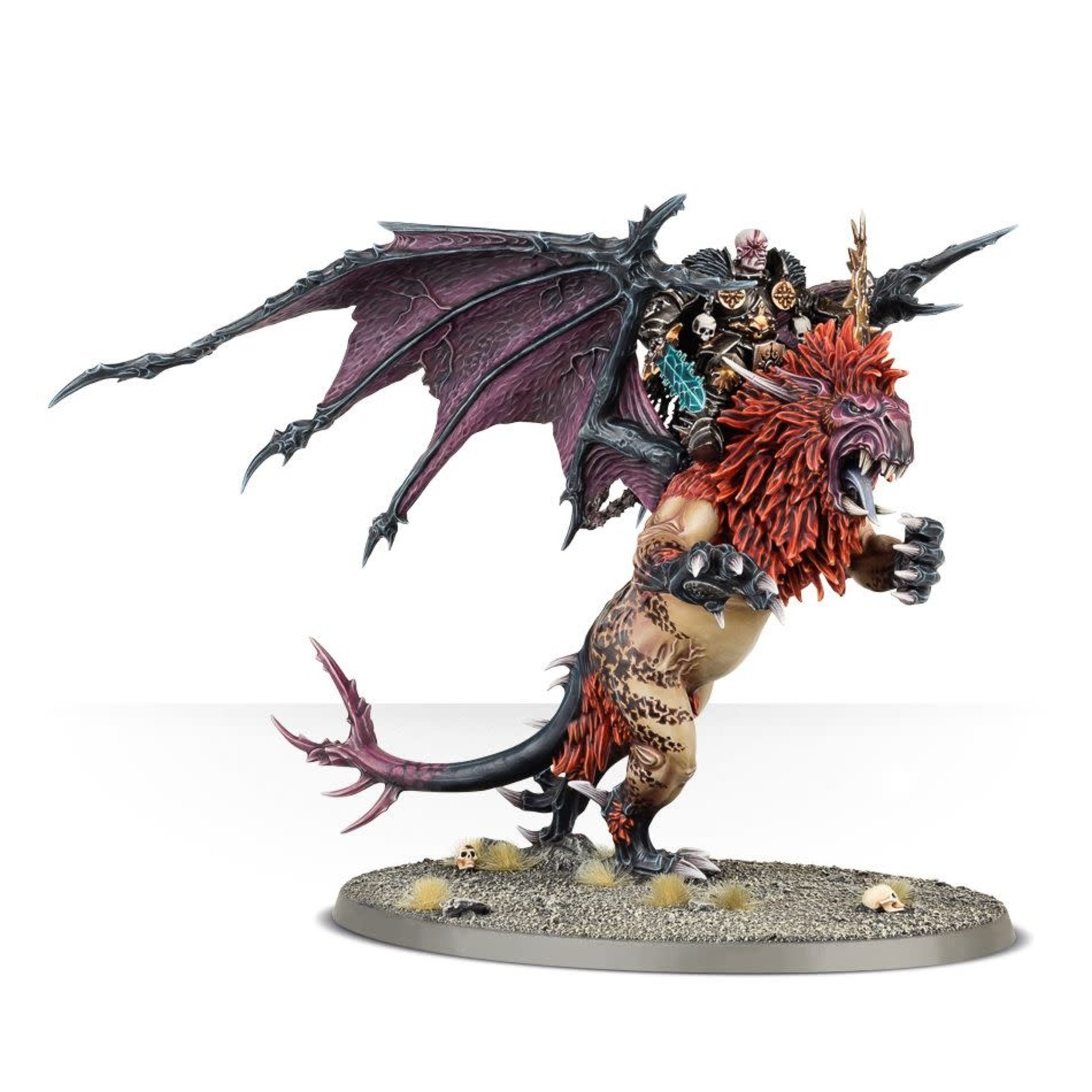 Chaos Lord or Sorcerer Lord on Manticore