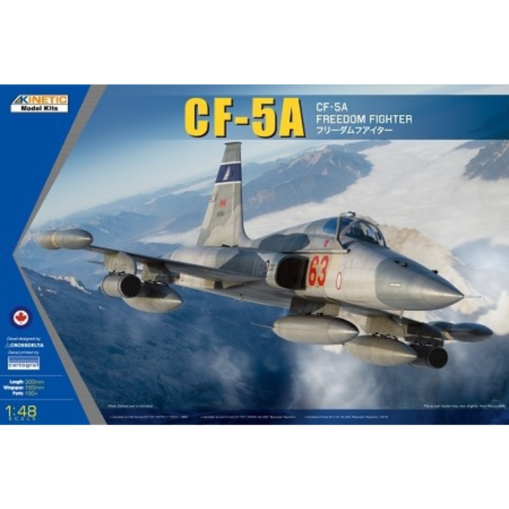 KInetic KIN48109 Canadair CF-5A Freedom Fighter (1/48)