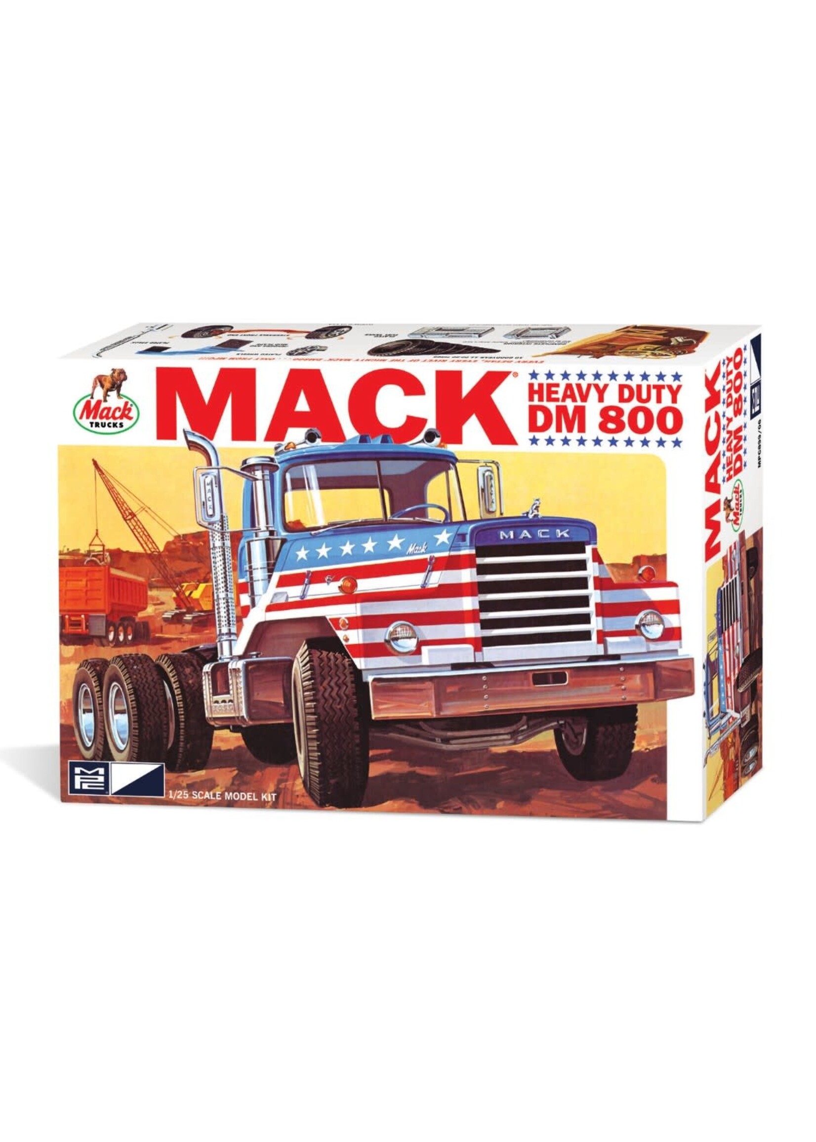 MPC ***MPC899 Mack DM800 Semi-Trailer (1/25)