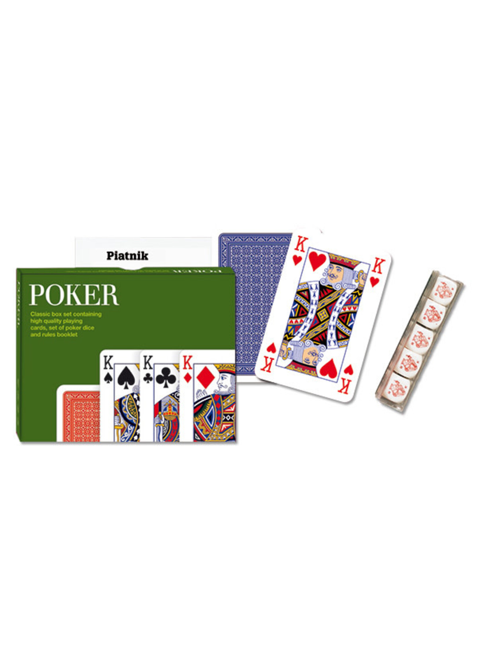 Piatnik Poker Playing Cards and Dice