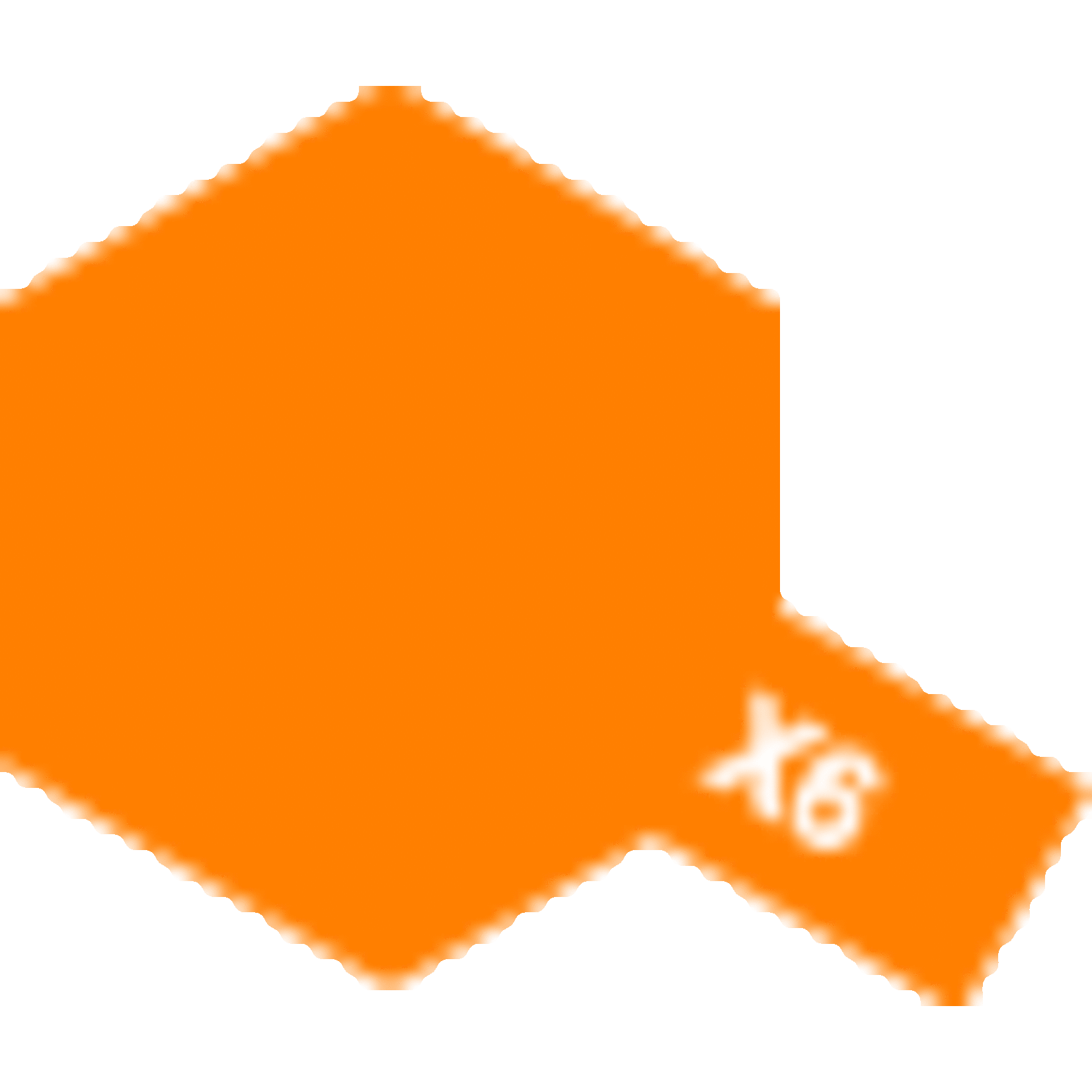 Tamiya TAMEX06 Enamel Gloss Orange (10ml)