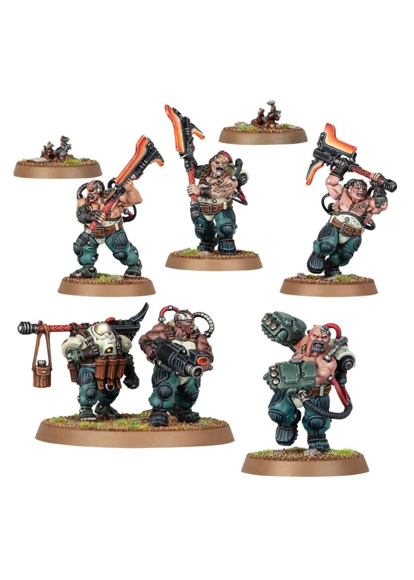 WH40K Leagues of Votann Cthonian Beserks