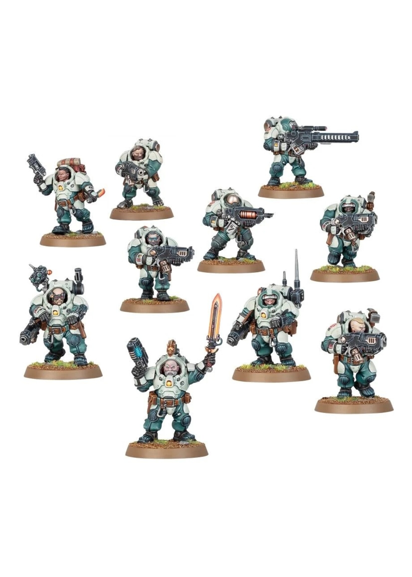 WH40K Leagues of Votann Hearthkyn Warriors