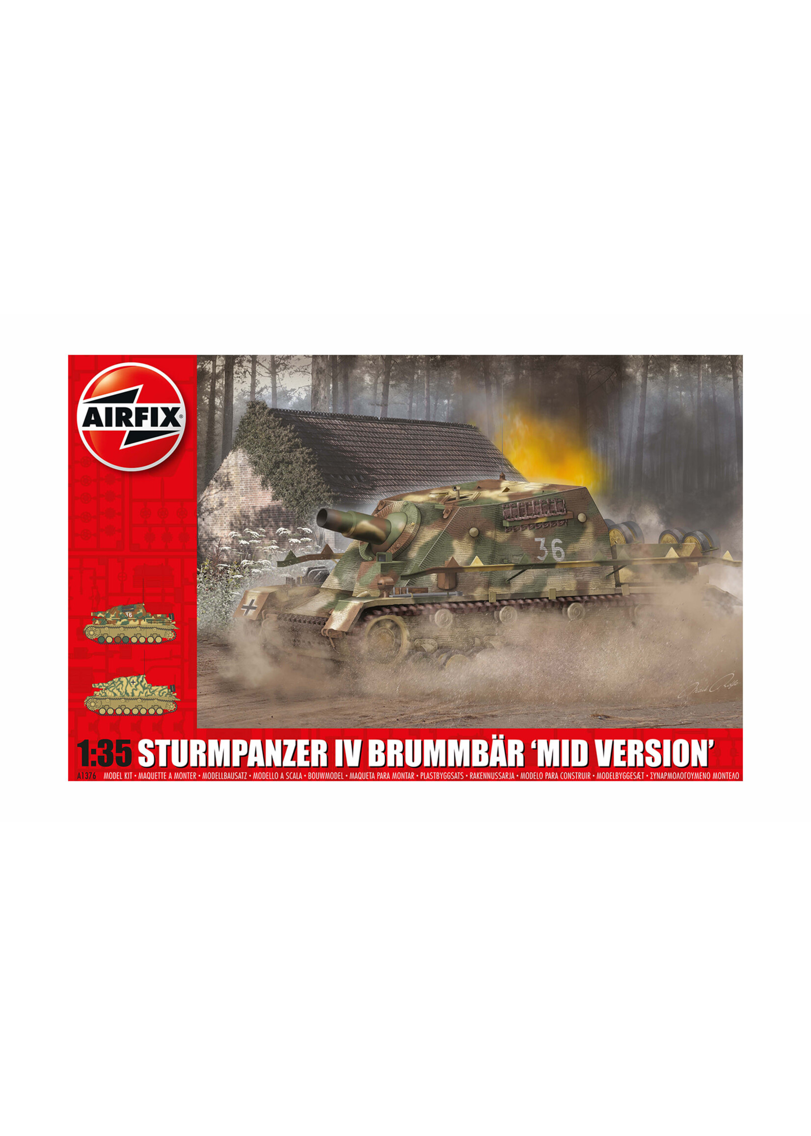Airfix ***AIR01376 Sturmpanzer IV Brummbar Mid Version (1/35)