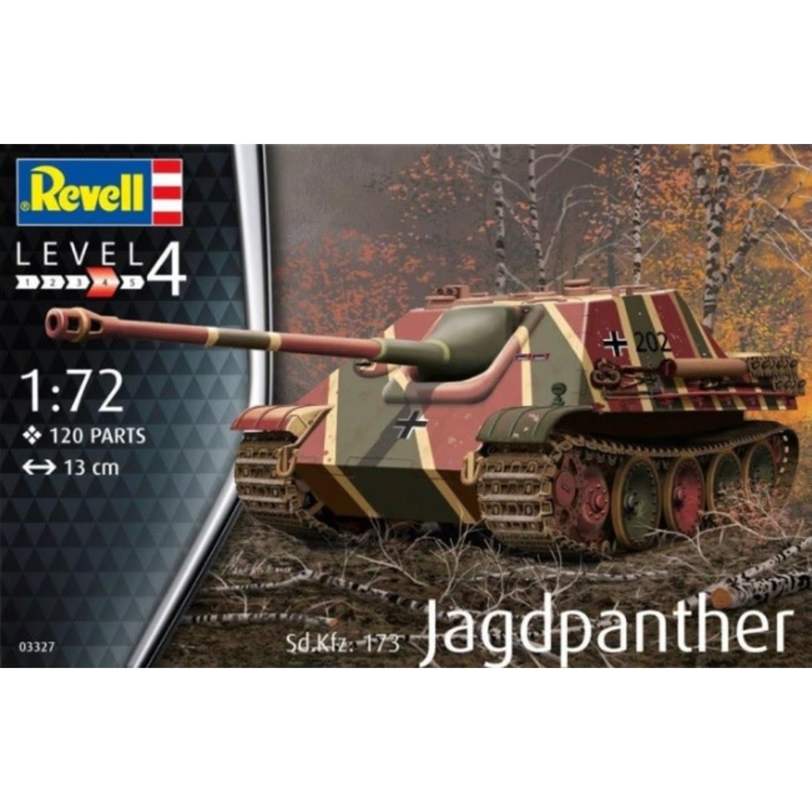 Revell Germany RVG3327 Jagdpanther Sd.Kfz.173 (1/72)