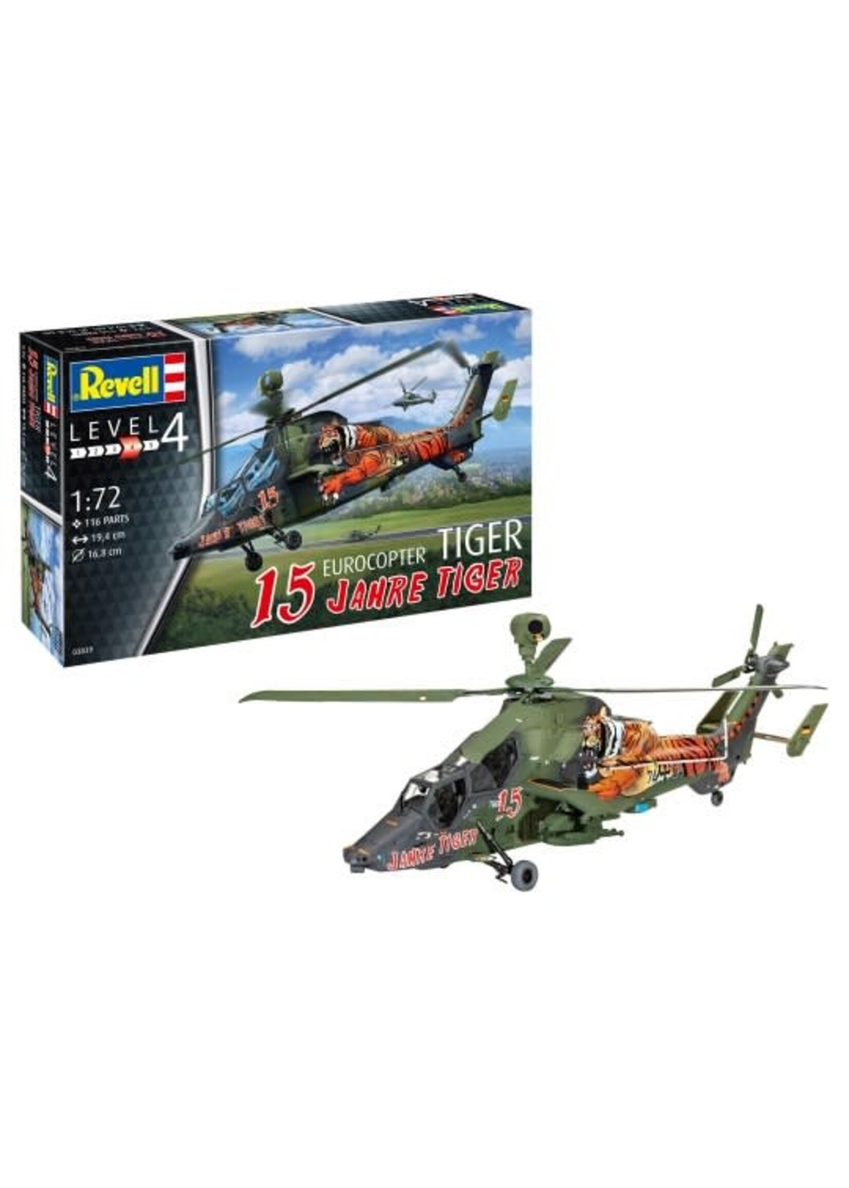 Revell Germany ***zRVG3839 Jahre Tiger 15 Eurocopter (1/72)