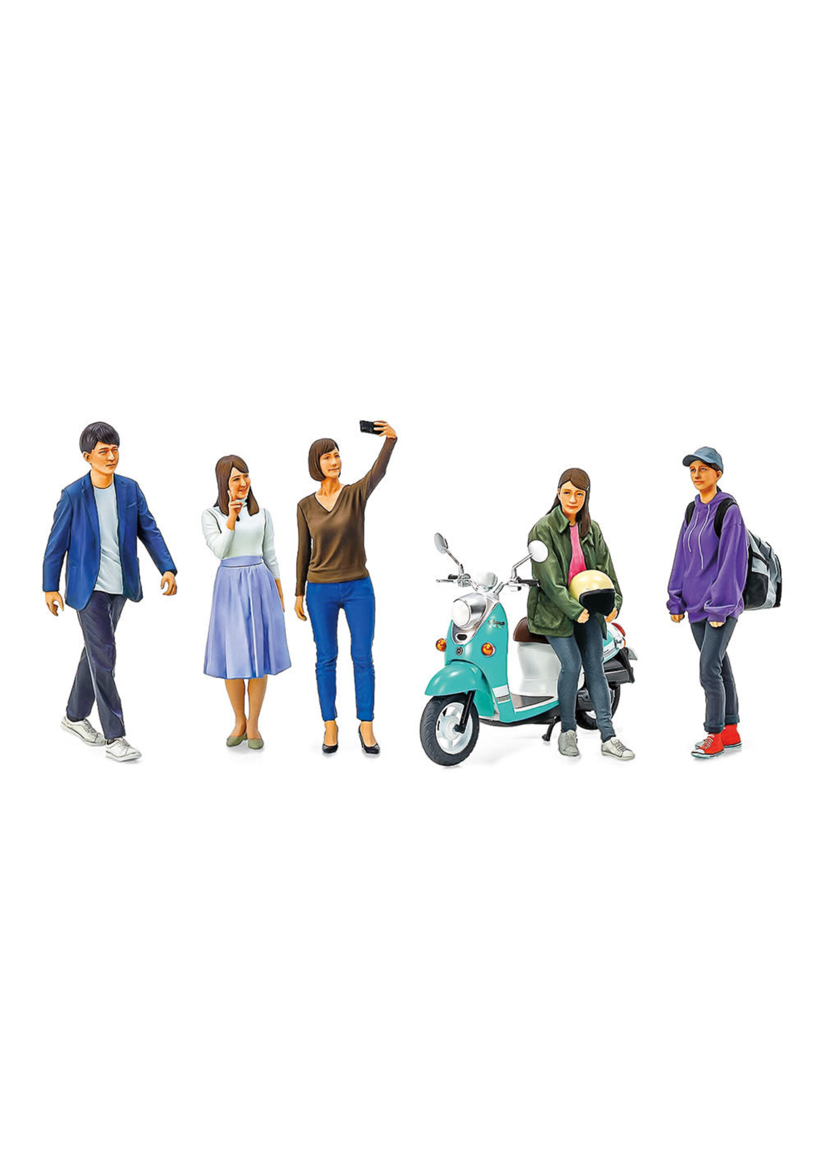 Tamiya ***zTAM24356 Campus Friends Set 2 (1/24)