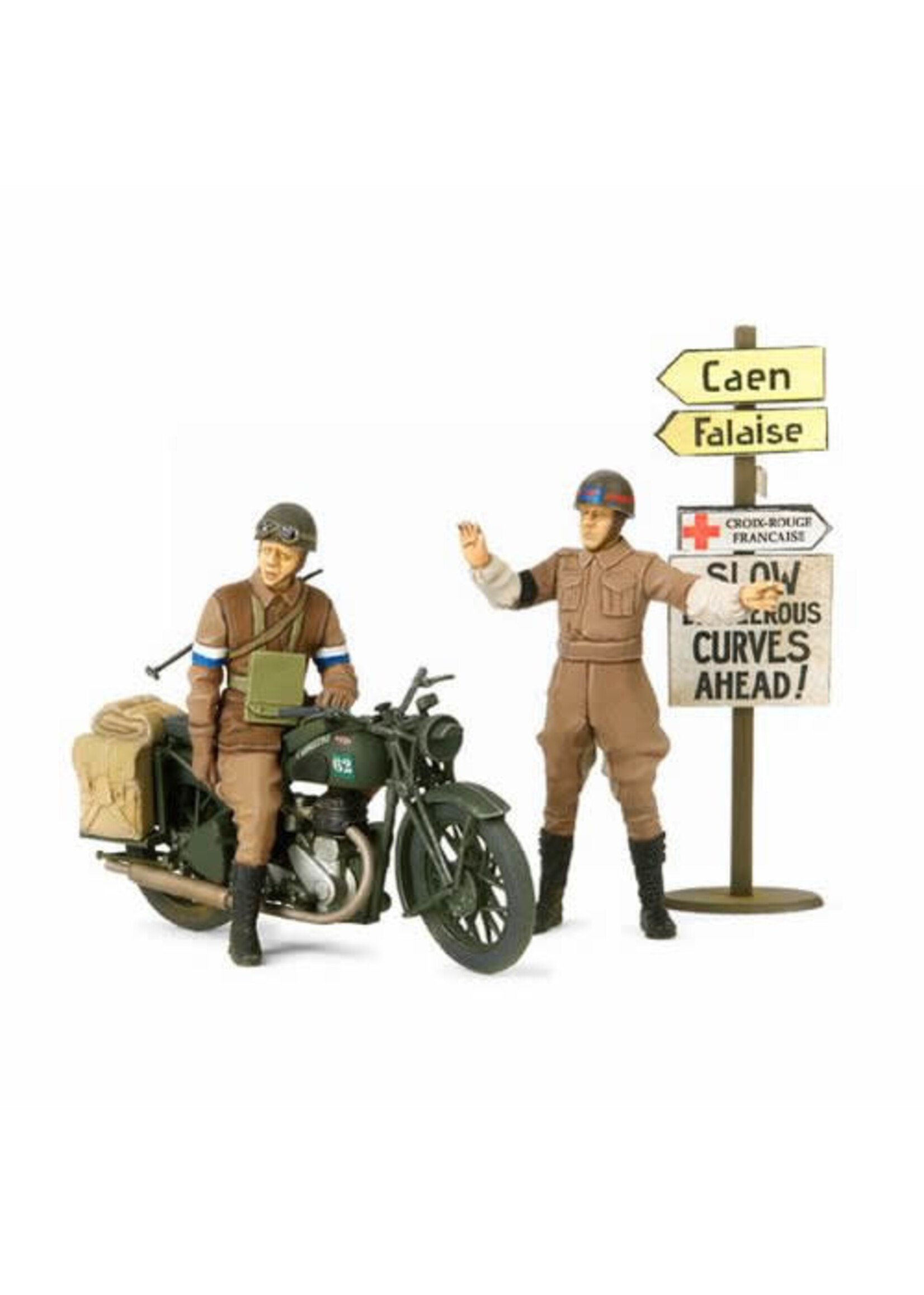Tamiya ***TAM35316 British BSA M20 Motorcycle w/Military Police (1/35)