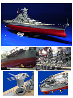 Tamiya ***TAM78025 Japanese Battleship Yamato (1/350)