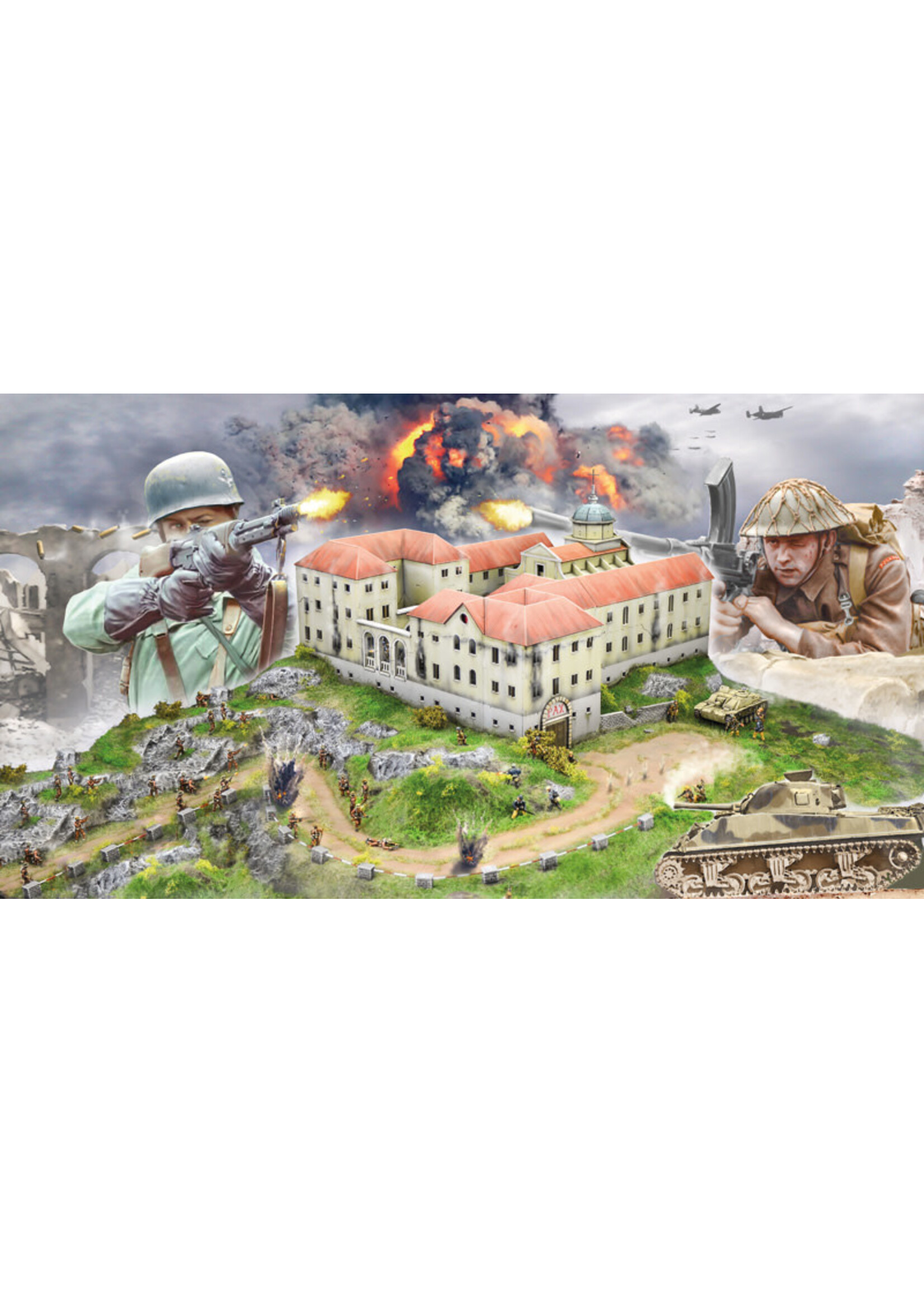 Italeri ***zTA6198 Monte Cassino Abbey 1944 (1/72)
