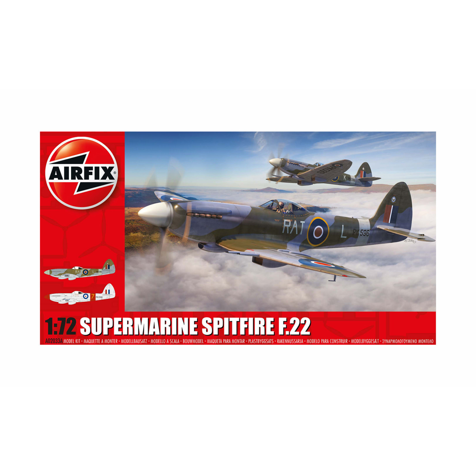 Airfix AIR02033A Supermarine Spitfire F.22 (1/72)