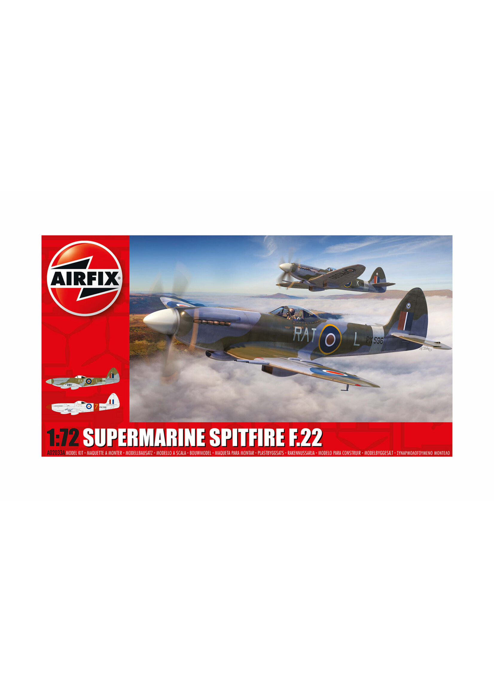 Airfix ***AIR02033A Supermarine Spitfire F.22 (1/72)