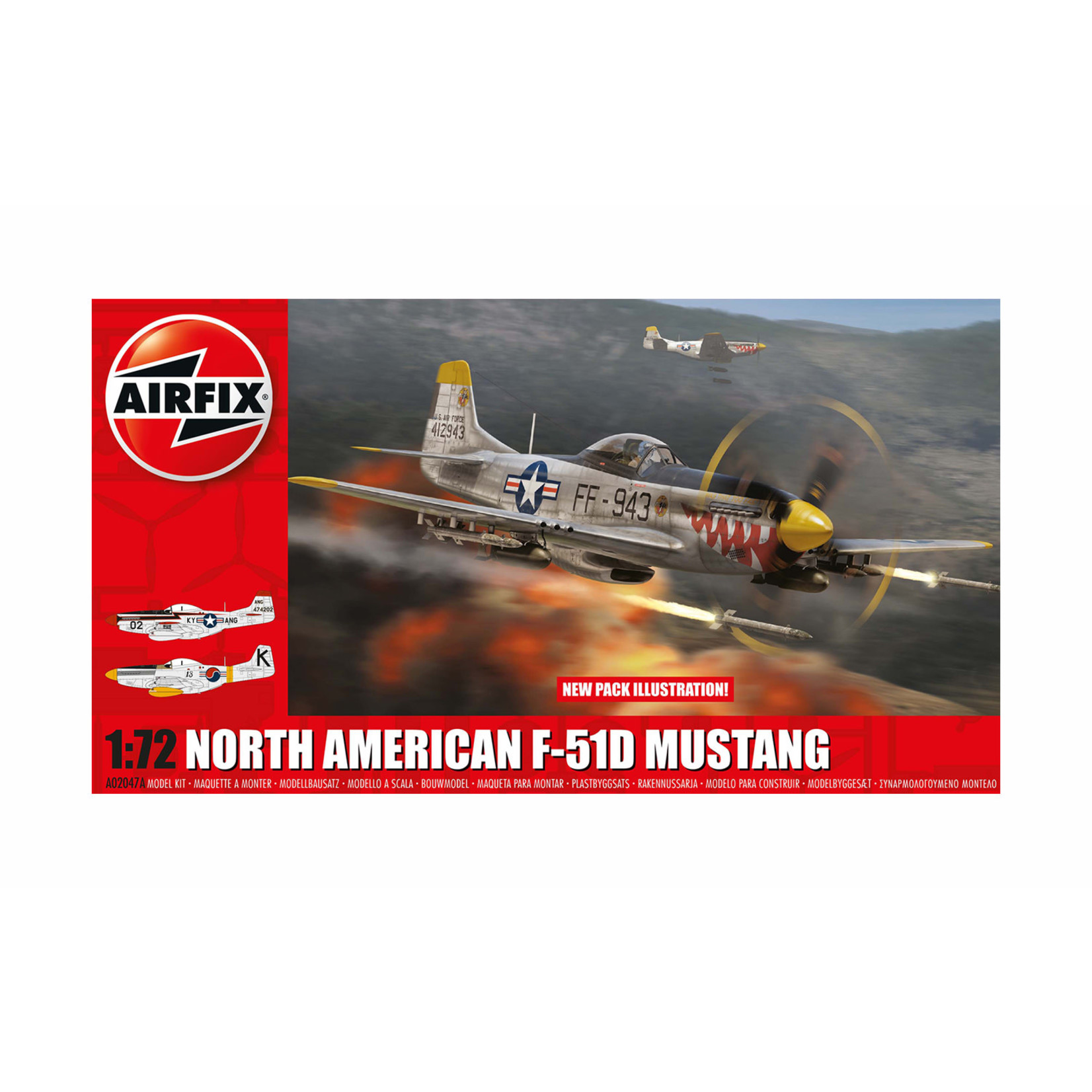 Airfix AIR02047A North American F-51D Mustang (1/72)
