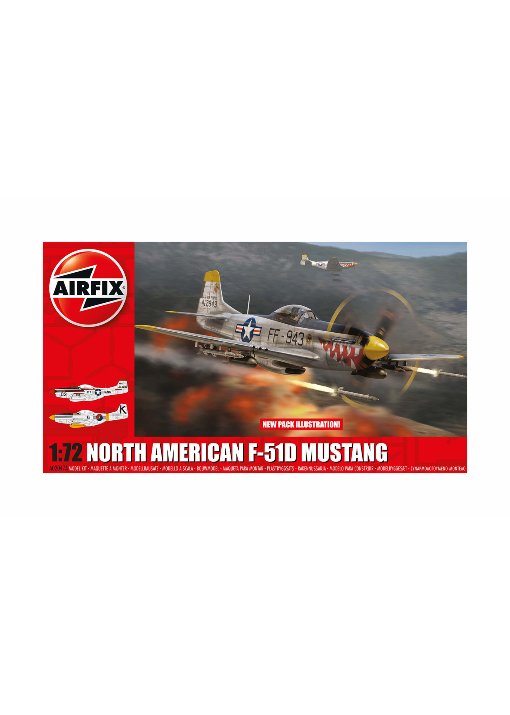Airfix ***AIR02047A North American F-51D Mustang (1/72)