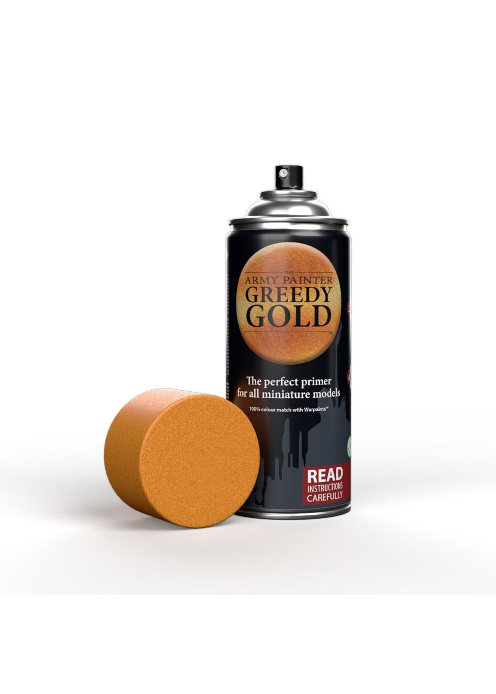 Army Painter AP3028 Colour Primer Greedy Gold Spray (400ml)